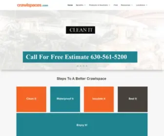 Crawlspaces.com(Crawl Space Encapsulation) Screenshot