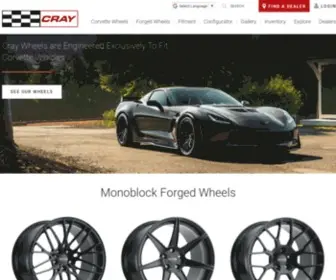 Craycorvettewheels.com Screenshot