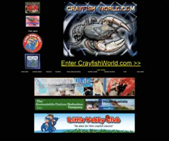 Crayfishworld.com(Crayfish World) Screenshot