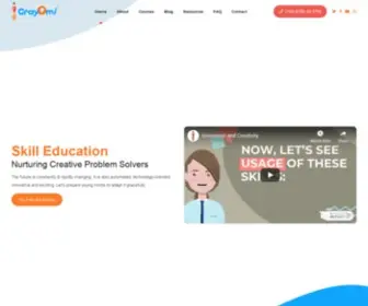 Crayomi.in(Innovation and Creativity education) Screenshot