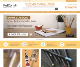 Crayon-Publicitaire.fr(Crayon publicitaire Français) Screenshot