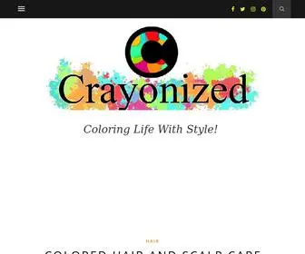 Crayonized.com(Coloring life with style) Screenshot