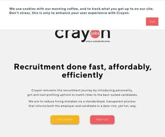 Crayon.jobs(Online jobs talent platform) Screenshot