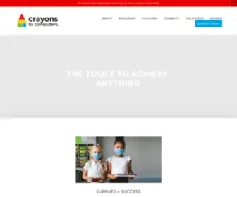 Crayons2Computers.org(Crayons to Computers) Screenshot