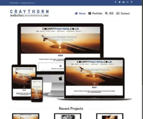 Craythorn.co.uk(Free SEO Audit) Screenshot