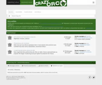 Crazy-ORC.org(Forum Crazy Orc) Screenshot