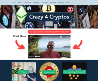 Crazy4CRYptos.com(Crazy 4 Cryptos) Screenshot