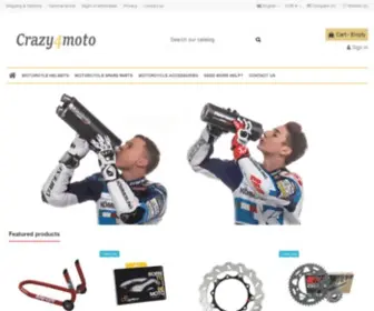 Crazy4Moto.com(Accessori moto) Screenshot