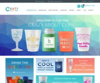 Crazyaboutcups.com(Drinking has never been more fun) Screenshot