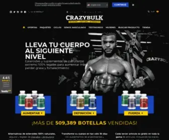 Crazybulk.es(Crazybulk españa anabolizantes naturales) Screenshot