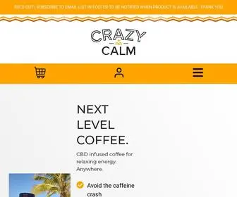 Crazycalm.co(CBD Coffee) Screenshot