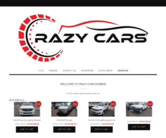 Crazycarsdurban.co.za(Crazy Cars Durban) Screenshot