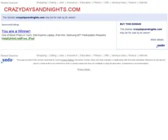 Crazydaysandnights.com(Crazydaysandnights) Screenshot