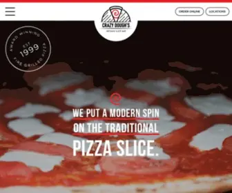 Crazydoughs.com(Crazy Dough's Pizza) Screenshot