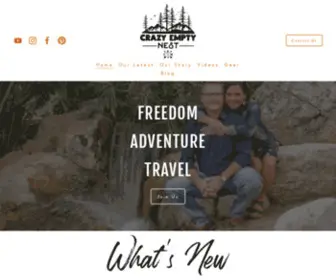 Crazyemptynest.com(Crazy Empty Nest Adventure Travel Blog) Screenshot