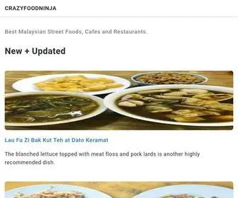 Crazyfoodninja.com(Crazy Food Ninja) Screenshot