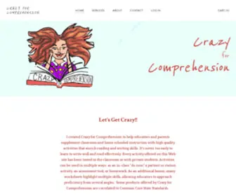 Crazyforcomprehension.com(CRAZY FOR COMPREHENSION) Screenshot