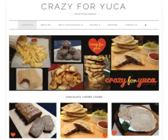 Crazyforyuca.com(Crazy For Yuca) Screenshot