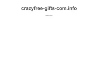 Crazyfree-Gifts-Com.info(Crazyfree Gifts Com info) Screenshot