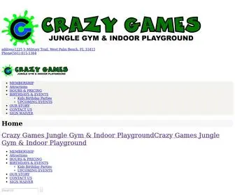 Crazygamespark.com(Crazy Games Jungle Gym & Indoor Playground) Screenshot