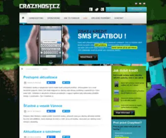 Crazyhost.cz(Kvalitní) Screenshot