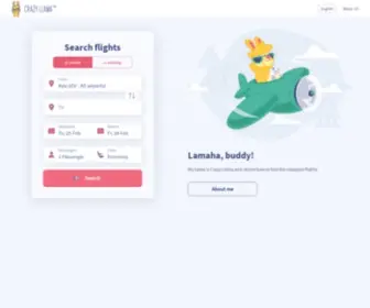 Crazyllama.com(Crazy Llama) Screenshot
