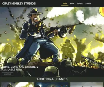 Crazymonkeystudios.com(Crazy monkey studios) Screenshot