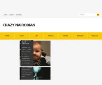 Crazynairobian.com(Crazy Nairobian) Screenshot
