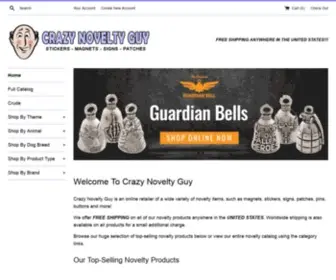 Crazynoveltyguy.com(Crazy Novelty Guy) Screenshot