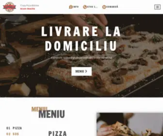 Crazypizzabistrita.ro(Crazy Pizza Bistrita) Screenshot