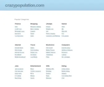 Crazypopulation.com(Crazypopulation) Screenshot