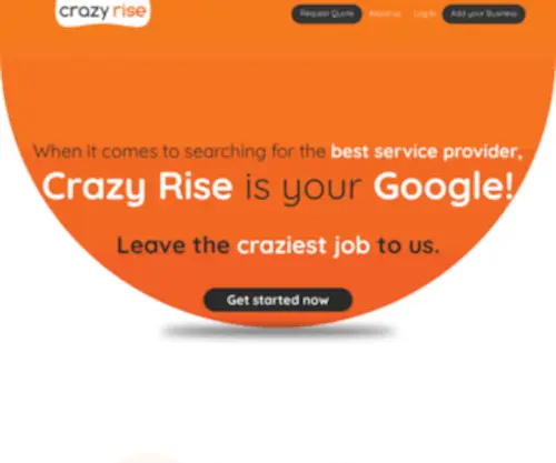 Crazyrise.com.au(Find qualified & affordable Removalists in Australia wide) Screenshot