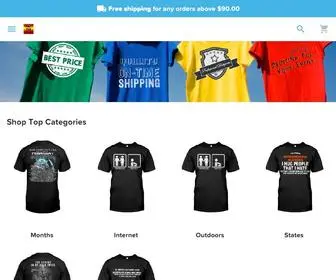 CrazyteeStore.com(Shop for printed t) Screenshot