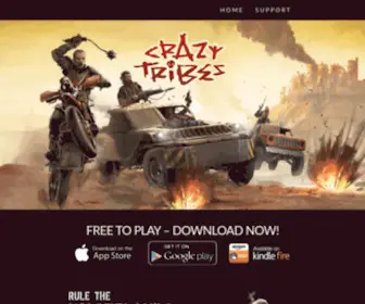 Crazytribes.com(Crazy Tribes) Screenshot