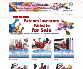 Crazyvapes.com(Products Archive) Screenshot