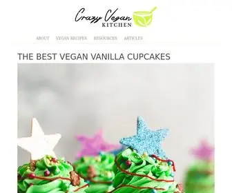 Crazyvegankitchen.com(Crazy Vegan Kitchen) Screenshot