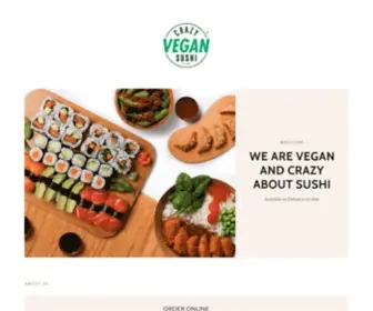 Crazyvegansushi.com(Crazy Vegan Sushi) Screenshot