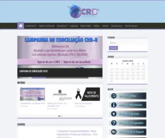 CRB8.org.br(Conselho Regional de Biblioteconomia) Screenshot