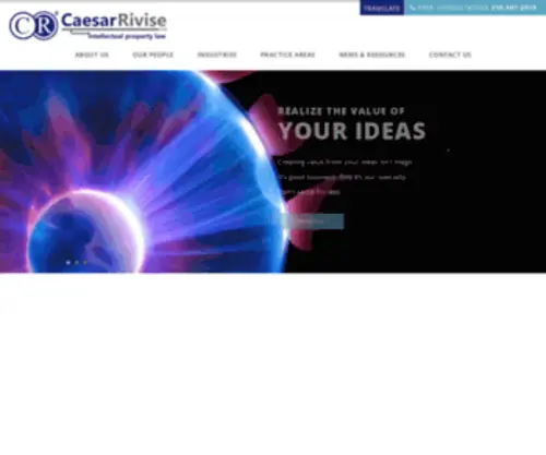 CRBCP.com(Intellectual Property Attorneys) Screenshot