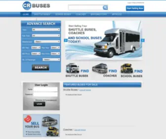 Crbuses.com(Buses for Sale) Screenshot