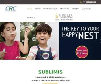 CRC-Sublimis.in(Chandgi Ram Real Esate) Screenshot