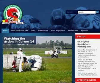 Crcamarshal.com(Motorsport Race Marshalling) Screenshot