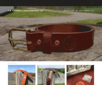 Crcampbell-Leatherworks.com(Campbell Leatherworks Co) Screenshot