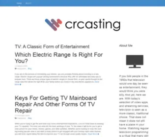 Crcasting.com(Watching regular television programming) Screenshot