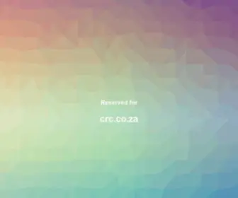 CRC.co.za(CRC) Screenshot