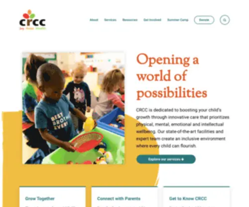CRccomaha.org(Skilled care for special needs children) Screenshot