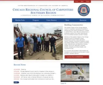 CRCCSR.org(Southern Region of Chicago Carpenters) Screenshot