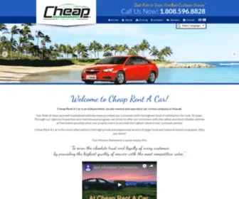 CRchawaii.com(Cheap Rent) Screenshot