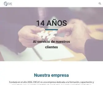 CRclic.com(Inicio) Screenshot