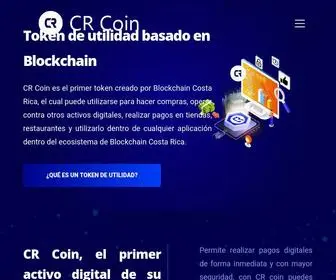 Crcoinico.com(CR Coin) Screenshot